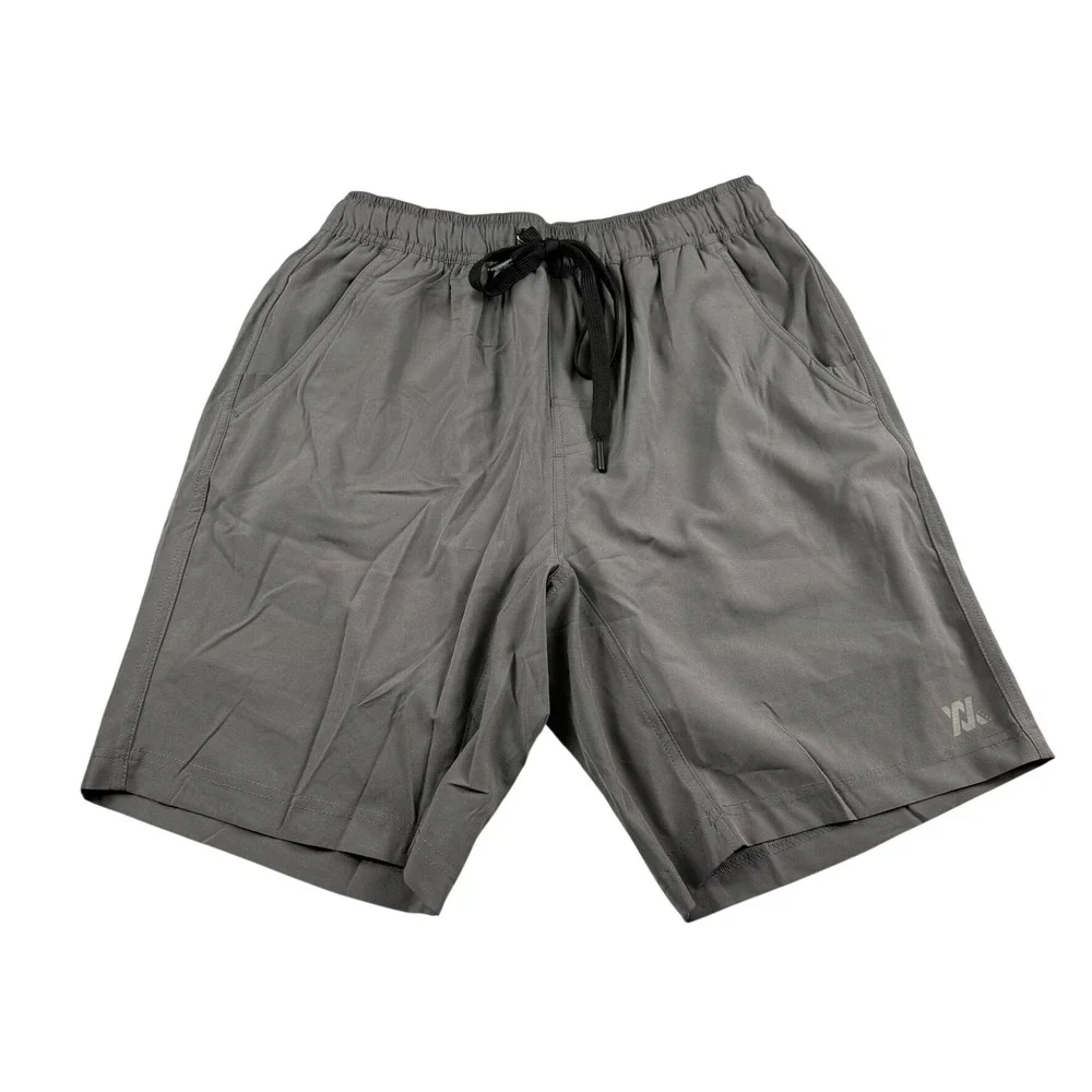 Dixxon Men's Small The Brad Premium Lined Athletic Shorts Charcoal Pockets NEW‎